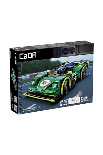 cada CaDa Dual Control Construction Set - Emerald Deity Sport Car C51308W