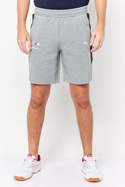 Puma X Bmw Motorsport Men Sportswear Fit Outdoor Shorts, Grey