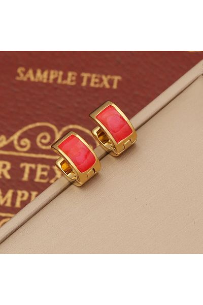 SIC MODA Elegant Stainless Steel Earrings Sic Moda 5760F
