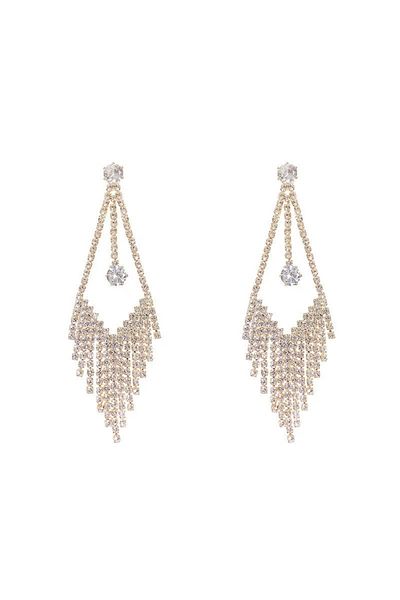 SIC MODA Crystal Earrings Crystals Sic Moda 5705B