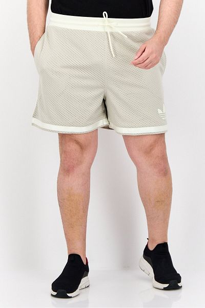 adidas Men Sportswear Fit Basketball Shorts, Putty Grey