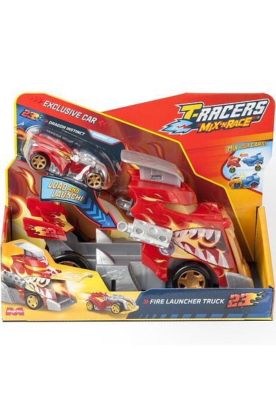 T-Racers Set de joaca T-Racers - Fire Launcher Truck