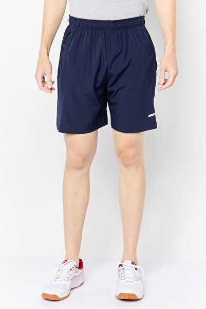 Mister شورت تدريب رجالي رياضي Fit 7 Inseam باللون الأزرق الداكن
