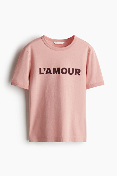 H&M Baskı Motifli Tişört