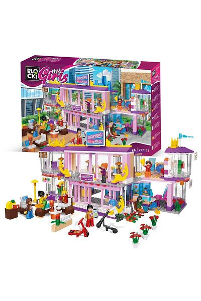 Blocki Set de constructie Blocki My Girls - Centrul comercial