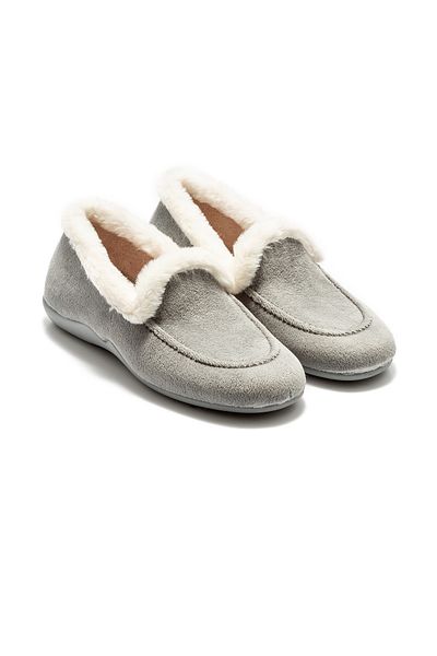 Twigy Γκρι Comfy Γυναικεία Σπίτι Παπούτσια - Μέγεθος 36/41