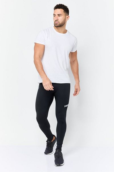 hoka Men Sportswear Fit Running Tights, Black