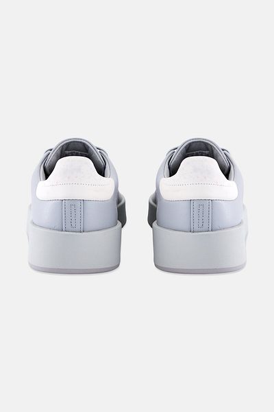 adidas Kids Boy Stan Smith Recon Lace Up Walking Shoes, Light Grey