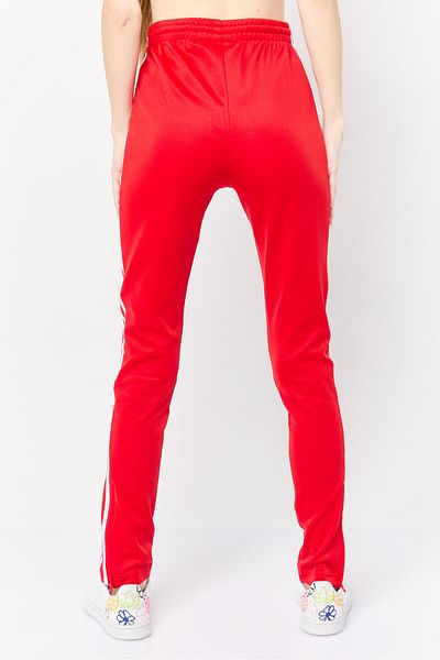 adidas Women Sportswear Fit Outdoor Track Pants, Red