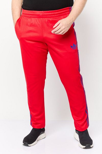 adidas Men Sportswear Fit Brand Logo Training Track Pants, Red