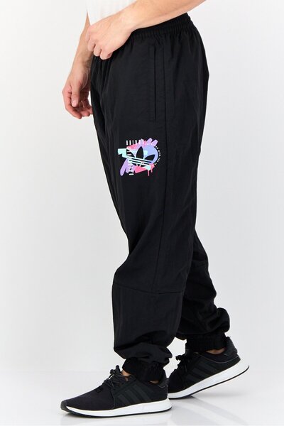 adidas Men Sportswear Fit Outdoor Sweatpants, Black