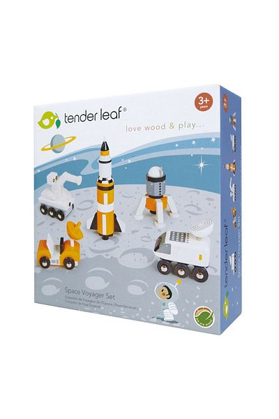 Tender Tender Leaf Toys Wooden Playset - Space Traveler