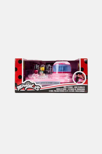 ZAG Heroez Miraculous Kids Nail Studio, Multicolor