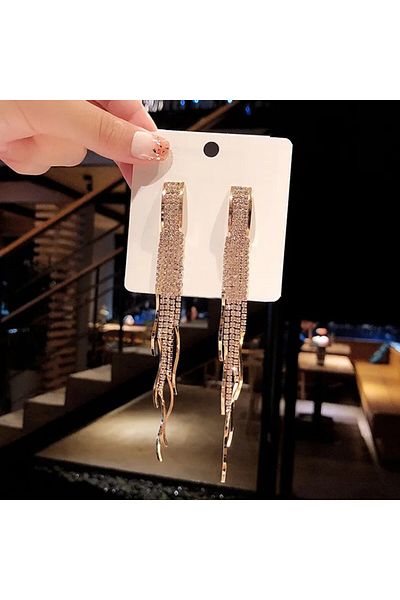 SIC MODA Elegant Crystal Earrings Sic Moda 5707B