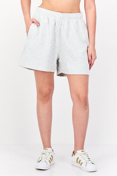 adidas Women Sportswear Fit Outdoor Shorts, Grey
