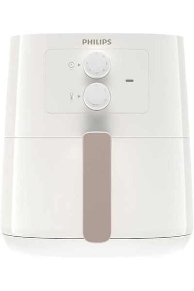 Philips Airfryer Essential with Rapid Air Technology for Fry/Bake/Grill/Roast/Reheat, White, HD9200/