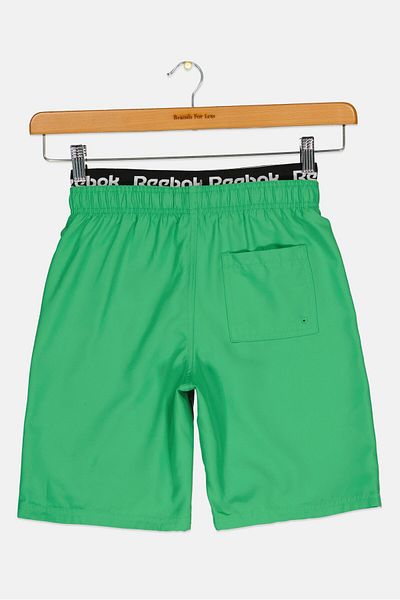 Reebok Kids Boy Sportswear Fit Outdoor Shorts, Green