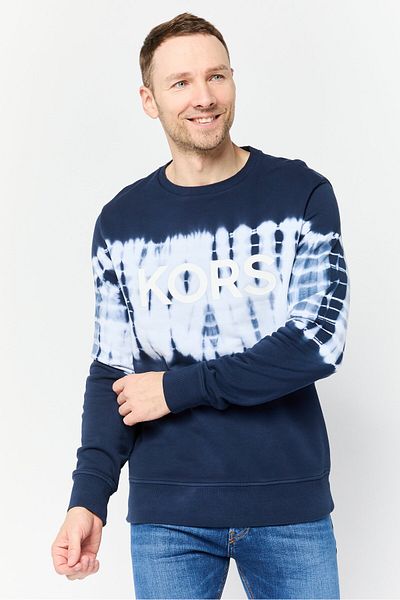 Michael Kors Men Crew Neck Ombre Long Sleeves Sweatshirt, Multicolor