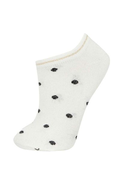 DeFacto New Season Women's 3-Piece Cotton Booties Socks