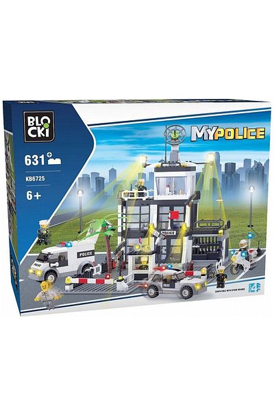 Blocki Set de constructie Blocki My Police - Comisariat politie