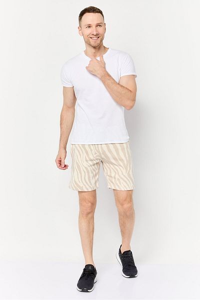 adidas Men Sportswear Fit Outdoor Shorts, Beige