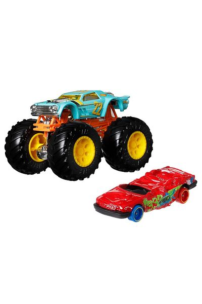 HOT WHEELS Set 2 masinute Hot Wheels Monster Truck - Night Shifter