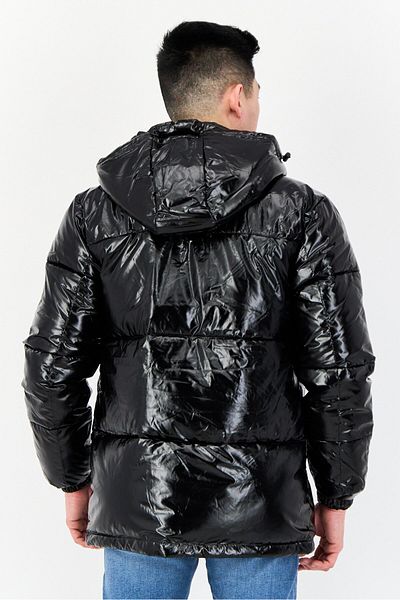 Wesc Men Quilted Puffer Jacket, Black