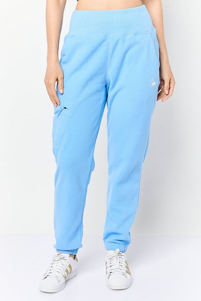 hoka Women Sportswear Fit Running Fleece Jogger Pants, Blue