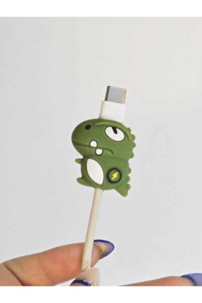 OSG Type-C Uyumlu Sevimli Karakter Şarj Aleti Kablosu Koruyucu