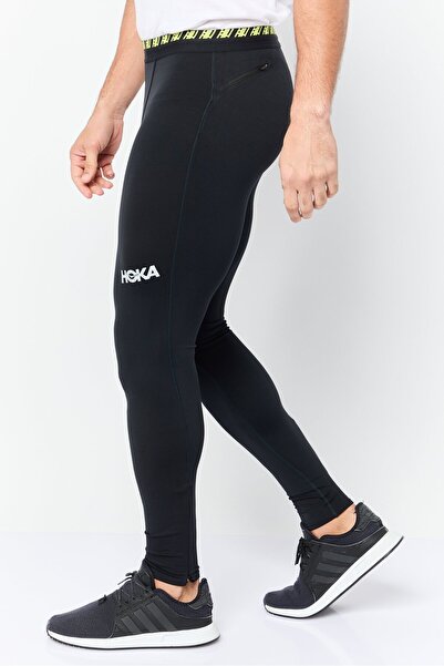 hoka Men Sportswear Fit Running Tights, Black