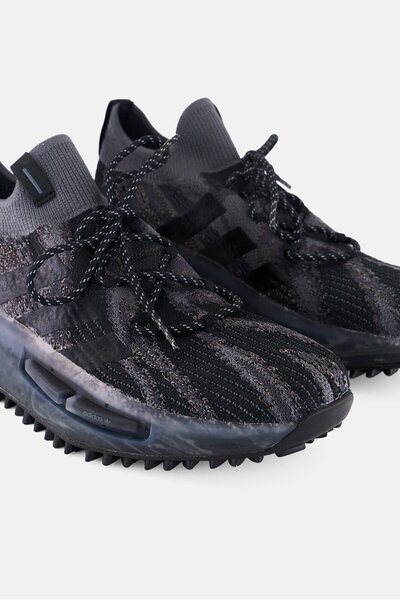 adidas Men NMD_S1 Lace Up Outdoor Shoes, Black