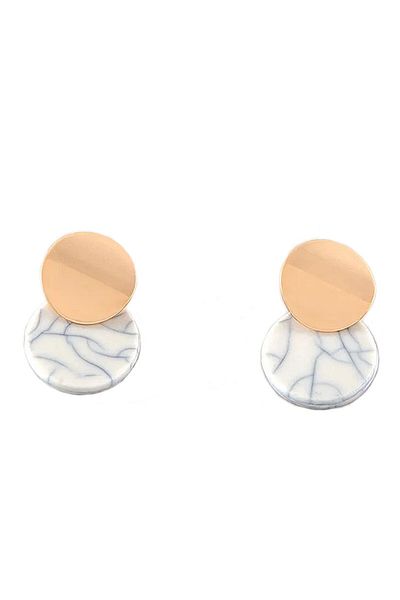SIC MODA Sic Moda Round Earrings 5713A