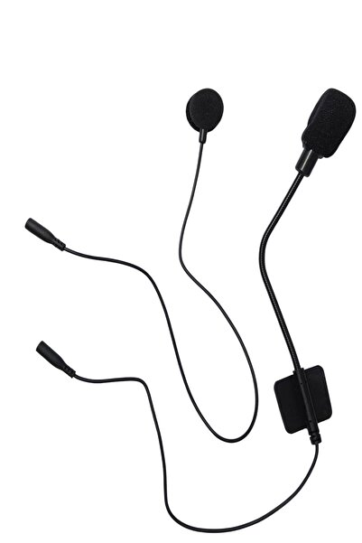 ULTRATEKNO BT-68 TYPE C Girişli intercom Kulaklık Seti Çift Mikrofonlu Motosiklet Kask İntercom Yedek Kulaklığı