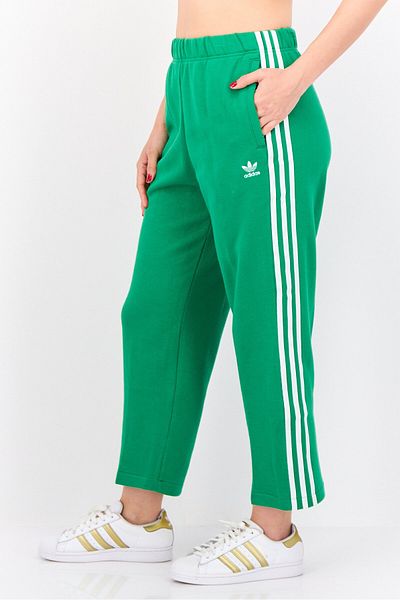 adidas Women Sportswear Fit Brand Logo Outdoor Sweatpants, Green