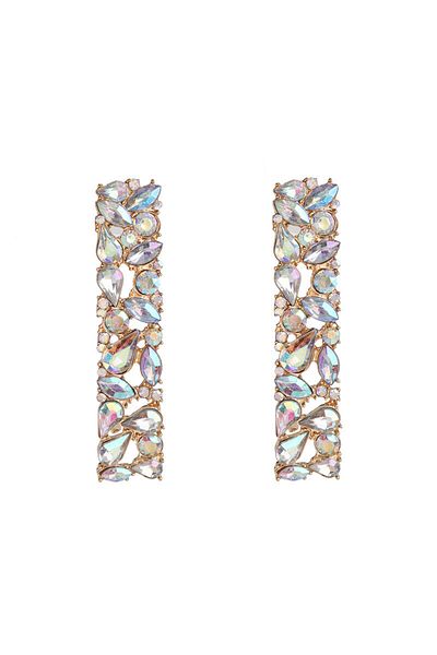 SIC MODA Elegant Crystal Earrings Sic Moda 5759T