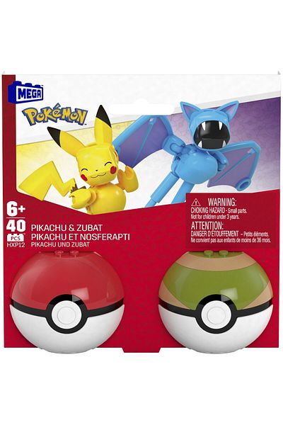 Pokemon Pokemon Mega Construx Building Set - Two Balls