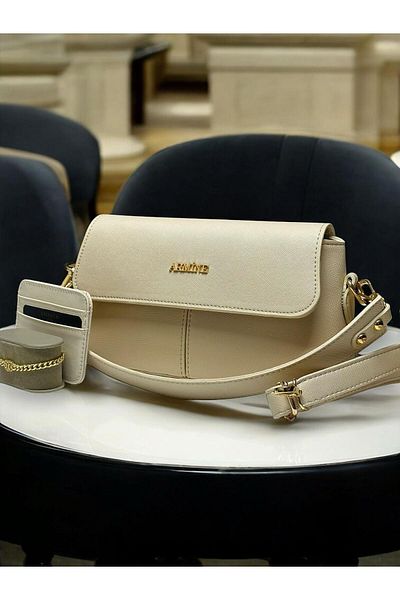 Armine Hand and Arm Bag Shoulder Bag with Card Holder and Bracelet Gift