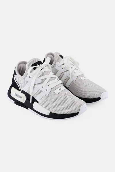 adidas Kids Boy Nmd_g1 Lace Up Outdoor Shoes, Light Grey