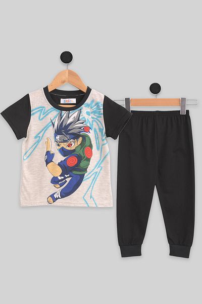 Lilo Co Kids' Ninja Graphic Pajama Set