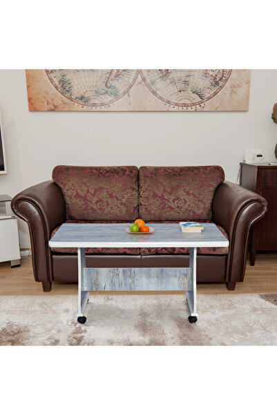 Eliusta Tekerlekli Mdf Masa Orta Sehpa