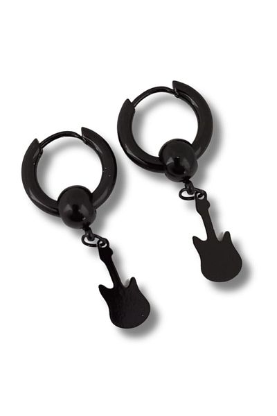 Omark Cotton Guitar Earrings