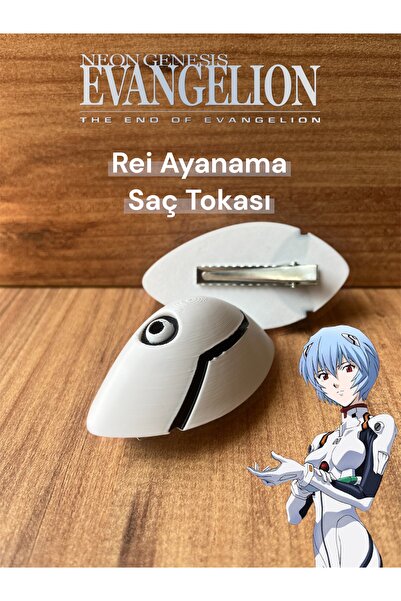 Bilgin Üretim Evangelion Rei Ayanami Saç Tokası 3D Baskı Figür Cosplay | El Y...