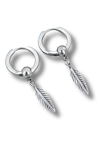 Omark Cotton Leaf Earrings