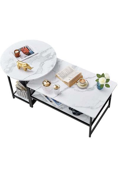 Orient A coffee table that adds a luxurious touch to your home decor.