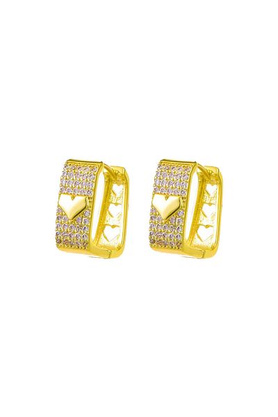 SIC MODA Elegant Copper Earrings Sic Moda 5805B