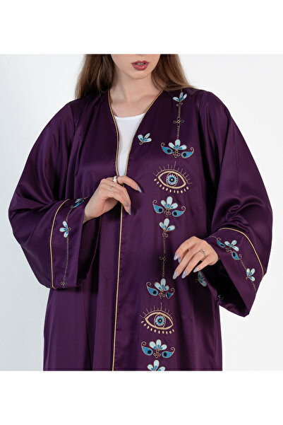 Rosette Abaya أرجواني-R-202408