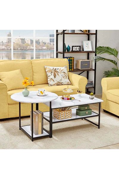 Orient A coffee table that adds a luxurious touch to your home decor.