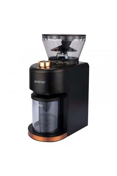 rebune Nebras Coffee Grinder 210g - 200W - Black - RE-2-089