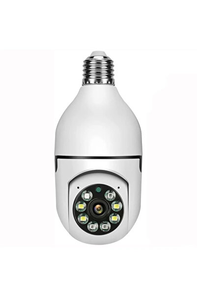 CİYU TİCARET 360' ıp kamera gece görüş kablosuz bebek güvenlik akıllı ampul wifi kamera