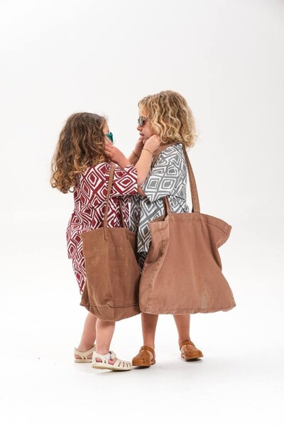 MİNİKO KİDS Laciel Paris Linen Shirt Patterned Boy's Shorts Suit